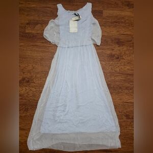 Chic Light Blue Formal Dress